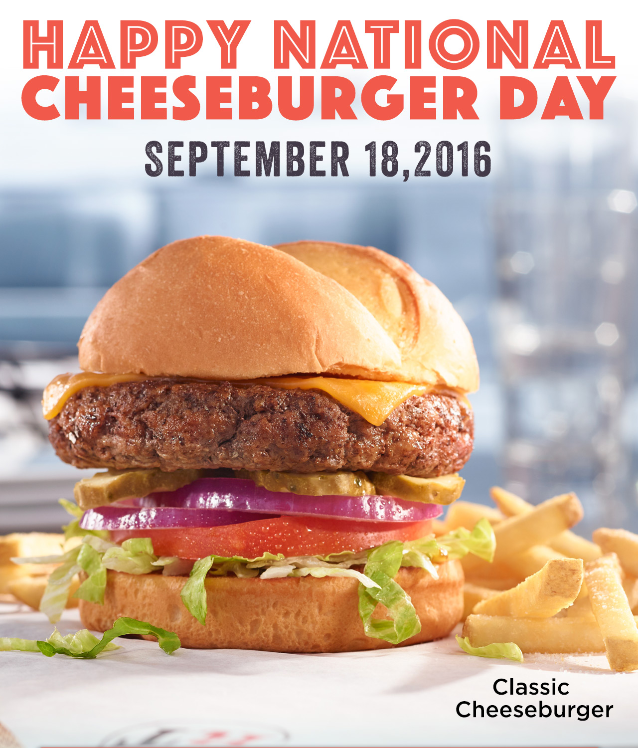 National Cheeseburger Day 2016