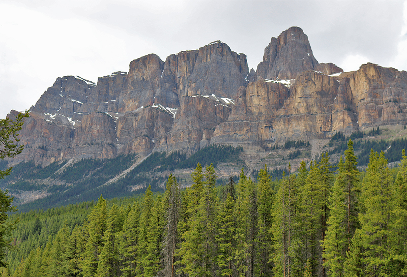 Castle Mountain Bow Valley Parkway
