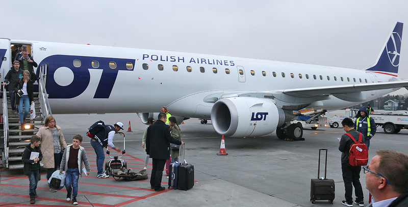 LOT Polish Airways From Minsk to Warsaw