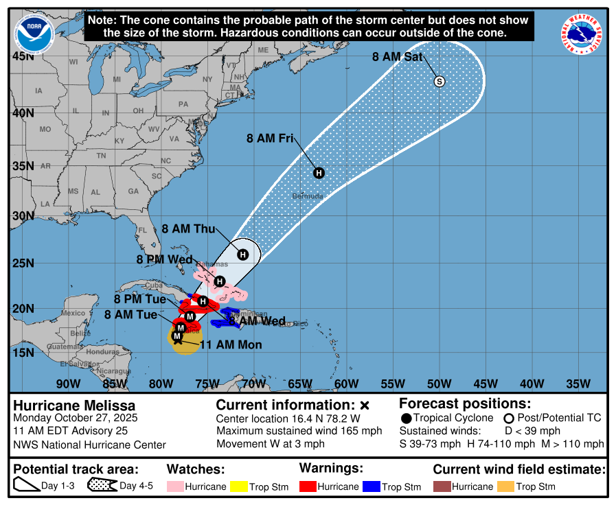 a map of a hurricane