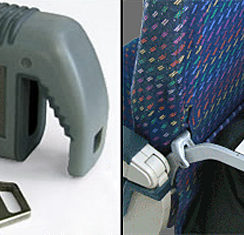 a close-up of a seat belt