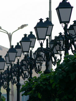 Sofia Bulgaria lights