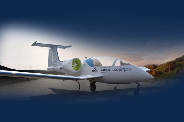 Airbus Group Electric E-Fan airplane