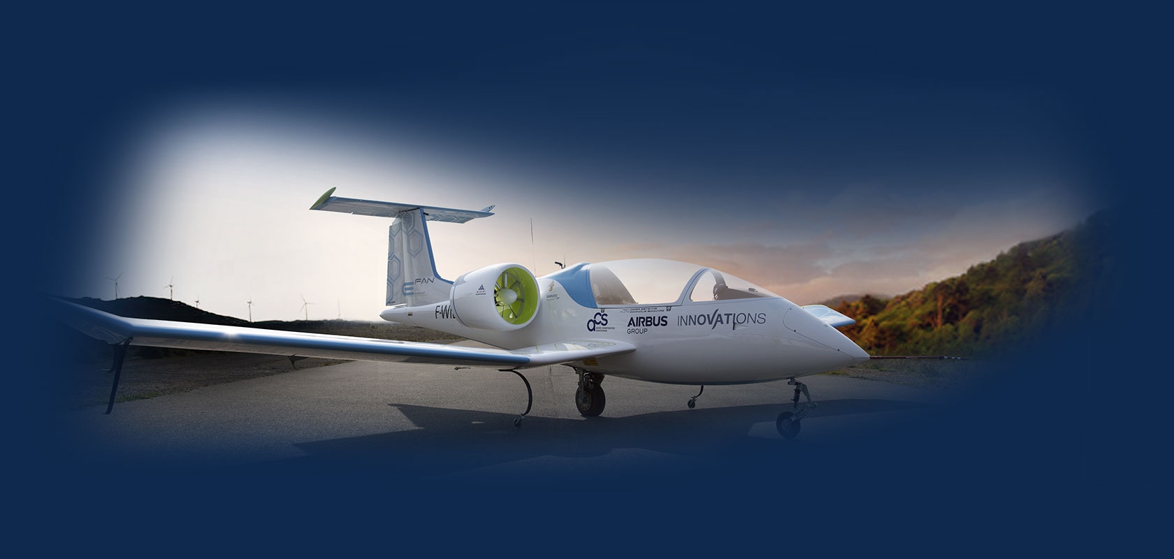 Airbus Group Electric E-Fan airplane