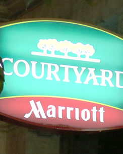 Courtyard by Marriott Sign
