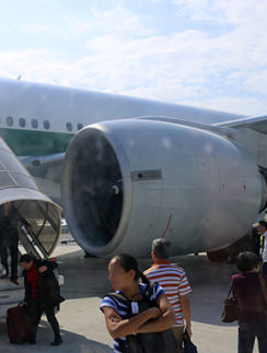Alitalia deplaining