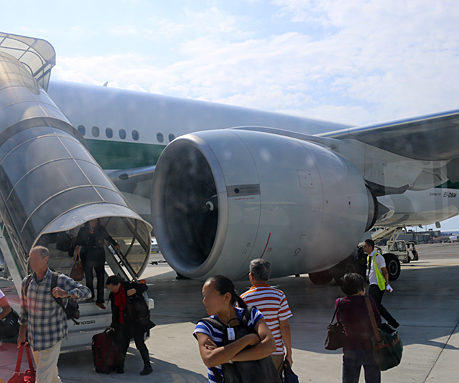 Alitalia deplaining