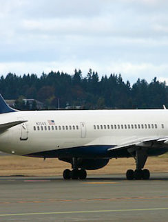 Delta Air Lines Seattle runway