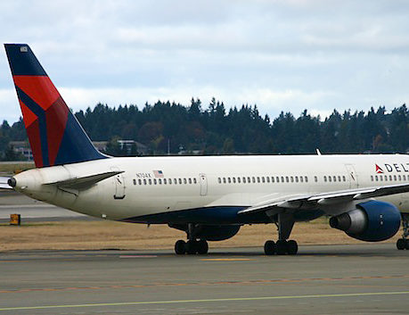 Delta Air Lines Seattle runway