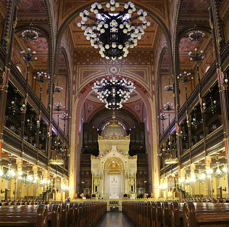 Dohány Street Synagogue in Budapest