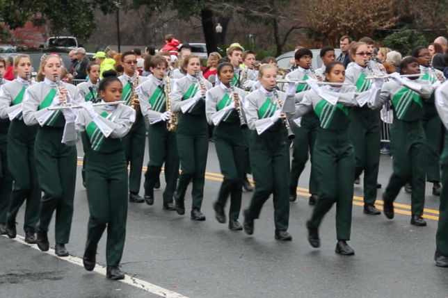 Kennesaw parade marching band