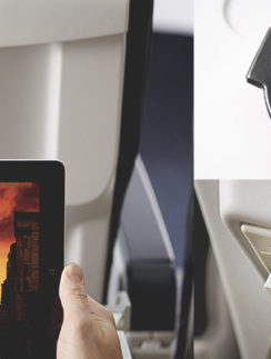 a close-up of a hand holding a tablet