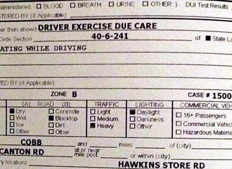 a close-up of a driver exercise