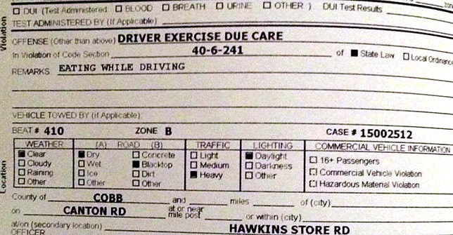 a close-up of a driver exercise