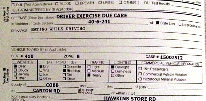 a close-up of a driver exercise