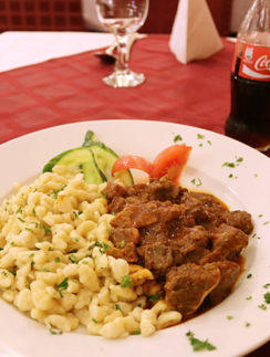 Hungarian goulash Budapest