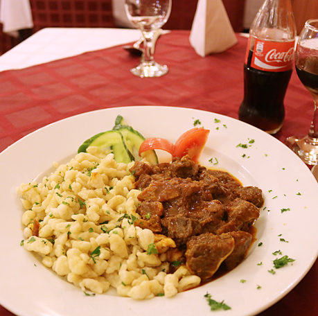 Hungarian goulash Budapest