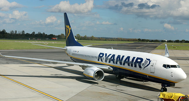 Ryanair airplane