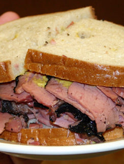 Pastrami Sandwich Katz Deli