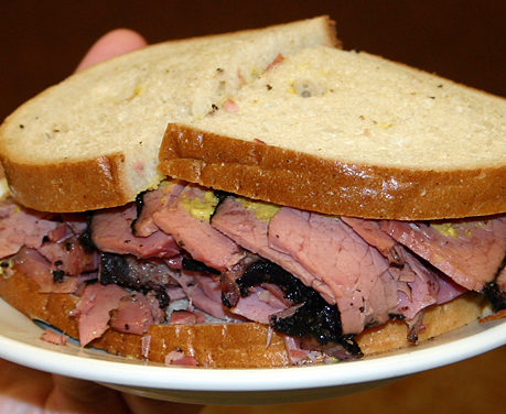 Pastrami Sandwich Katz Deli