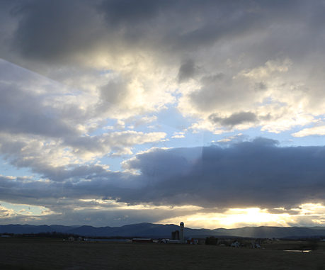Morning clouds Virginia
