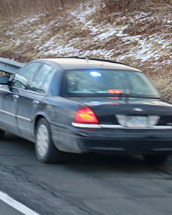 Police car Interstate 81 highway Virginia