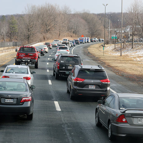 Interstate 66 highway traffic