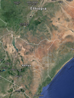 a map of the east coast of africa