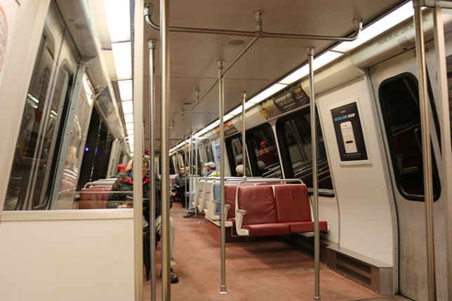 Washington Metro train