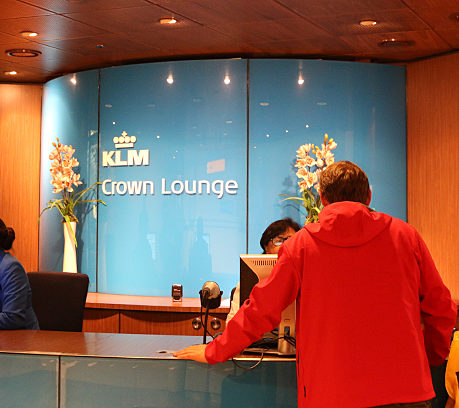 KLM Royal Dutch Airline Crown Lounge