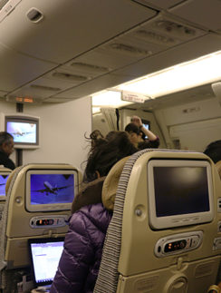 Etihad Airways economy class