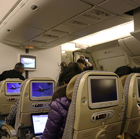Etihad Airways economy class