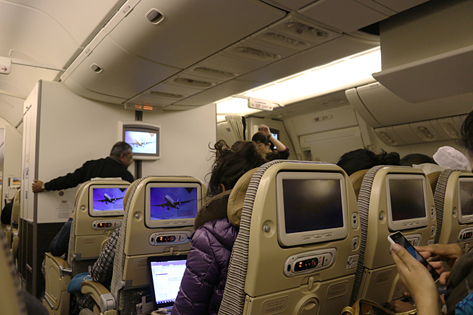Etihad Airways economy class