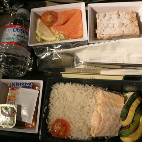meal Etihad Airways