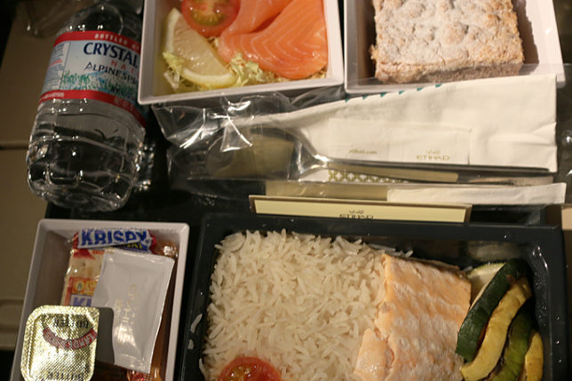meal Etihad Airways