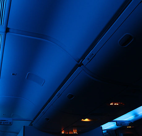 Overhead storage bin Etihad Airways