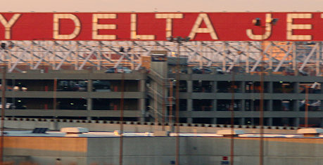 Fly Delta Jets sign