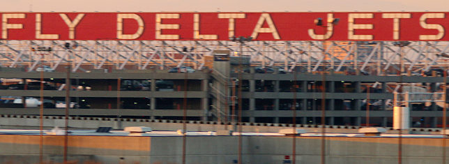 Fly Delta Jets sign