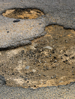 pothole South Africa