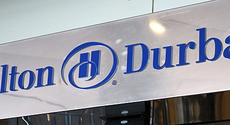Hilton Durban sign