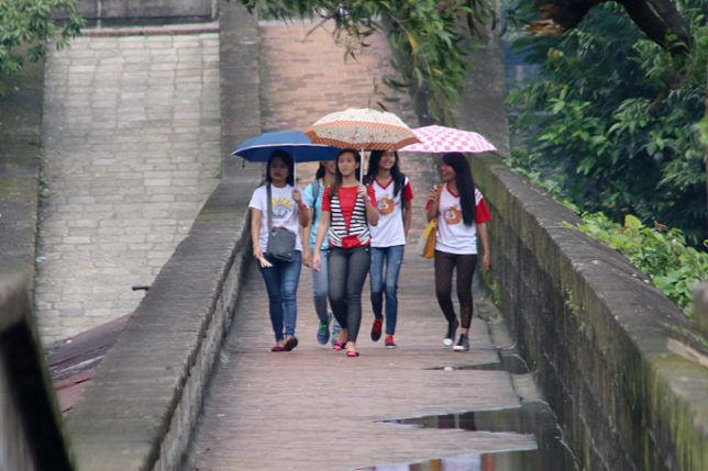 Fortress Walls of Intramuros in Manila