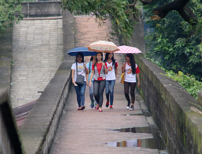 Fortress Walls of Intramuros in Manila