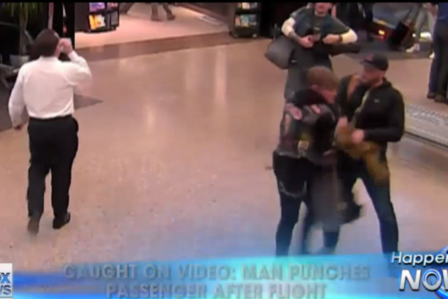 a group of people in a room