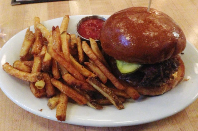 General Muir hamburger