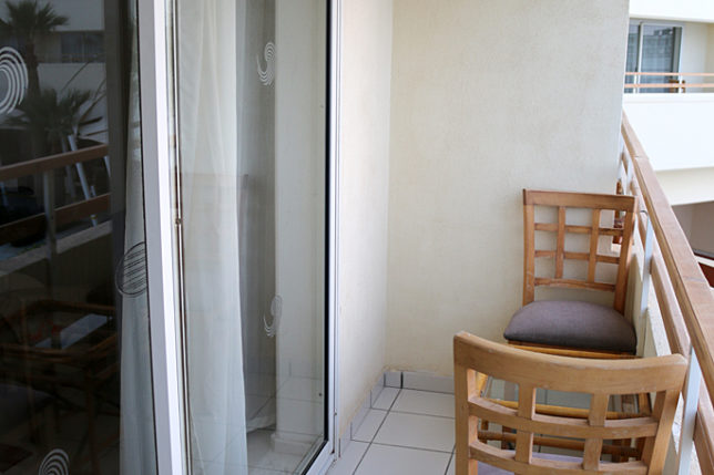 hotel balcony