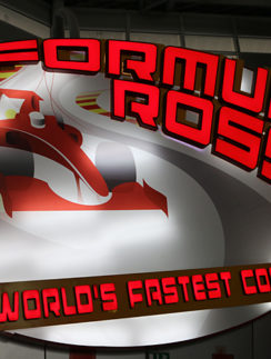 Formula Rossa roller coaster