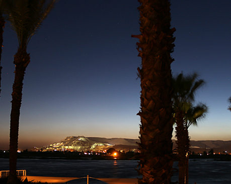 Nile River Hilton Luxor Egypt