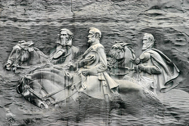Stone Mountain Park carving