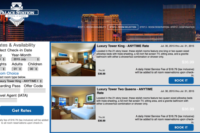 a screenshot of a hotel