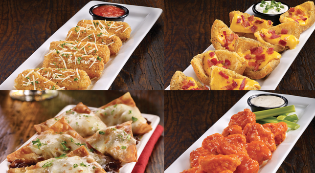 a collage of different food items